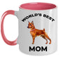 Miniature Pinscher Best Dog Mom Coffee Mug