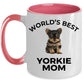 Yorkshire Terrier Puppy Dog Mom Coffee Mug