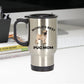 Pug Dog Mom Travel Coffee Mug