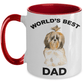 Shih Tzu Best Dog Dad Coffee Mug