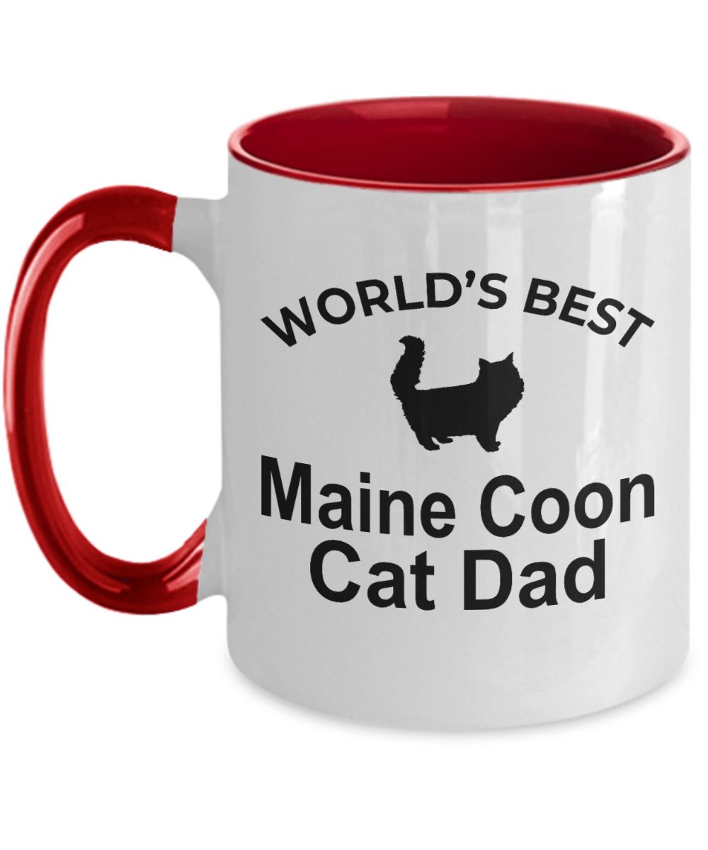 Maine Coon Cat Dad Coffee Mug