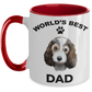 Petit Basset Griffon Vendéen Best Dad Coffee Mug