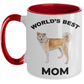Shiba Inu Best Dog Mom Coffee Mug