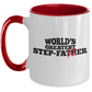 World's Greatest Step-Father (Farter) Coffee Mug