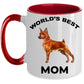 Miniature Pinscher Best Dog Mom Coffee Mug