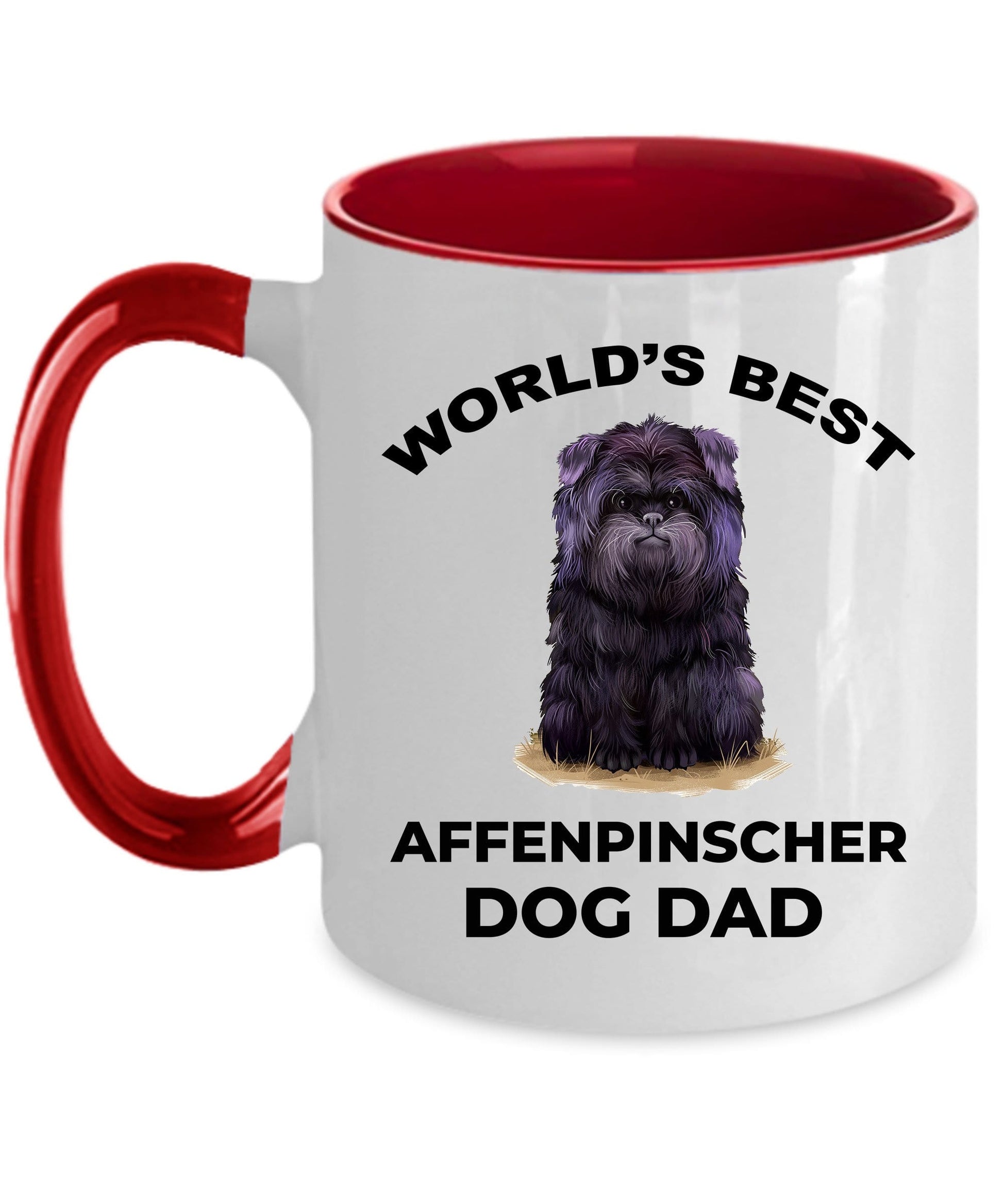 Affenpinscher Dog Best Dad Coffee Mug