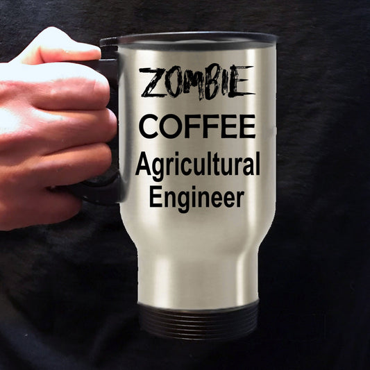 Agricultural Engineer Zombie Coffee Travel Mug