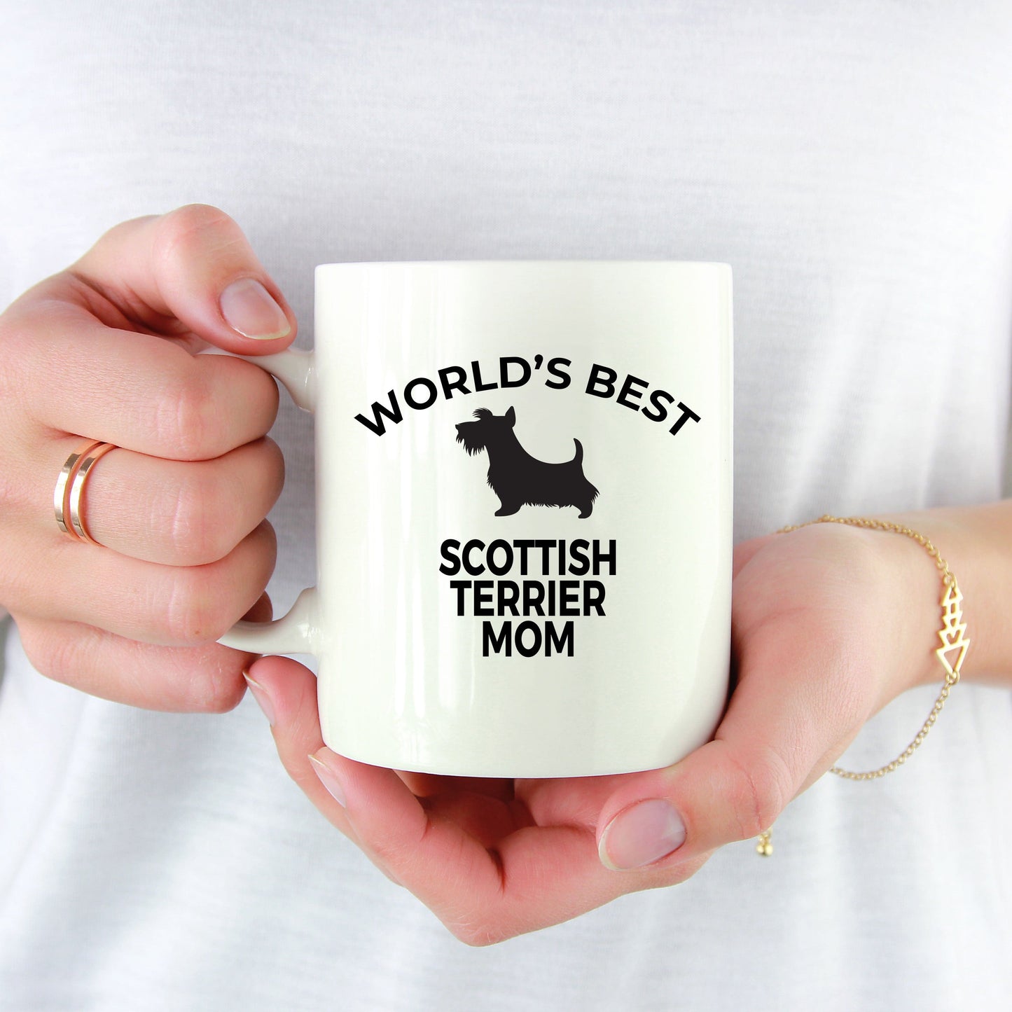Scottish Terrier Dog Mom Coffee Mug
