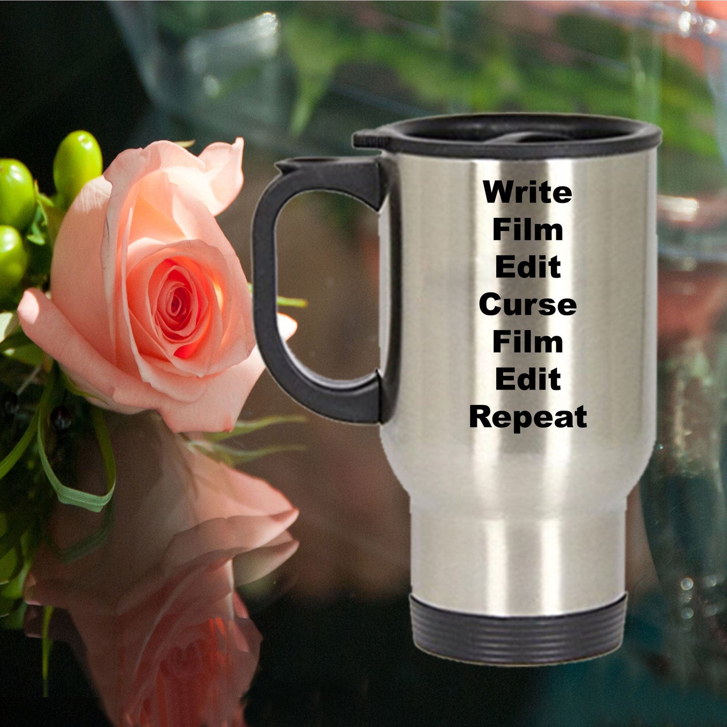 Film Writer Editor Producer Funny Travel Mug