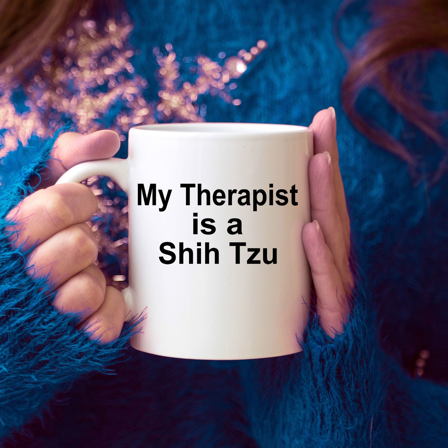 Shih Tzu Dog Therapist Coffee Mug
