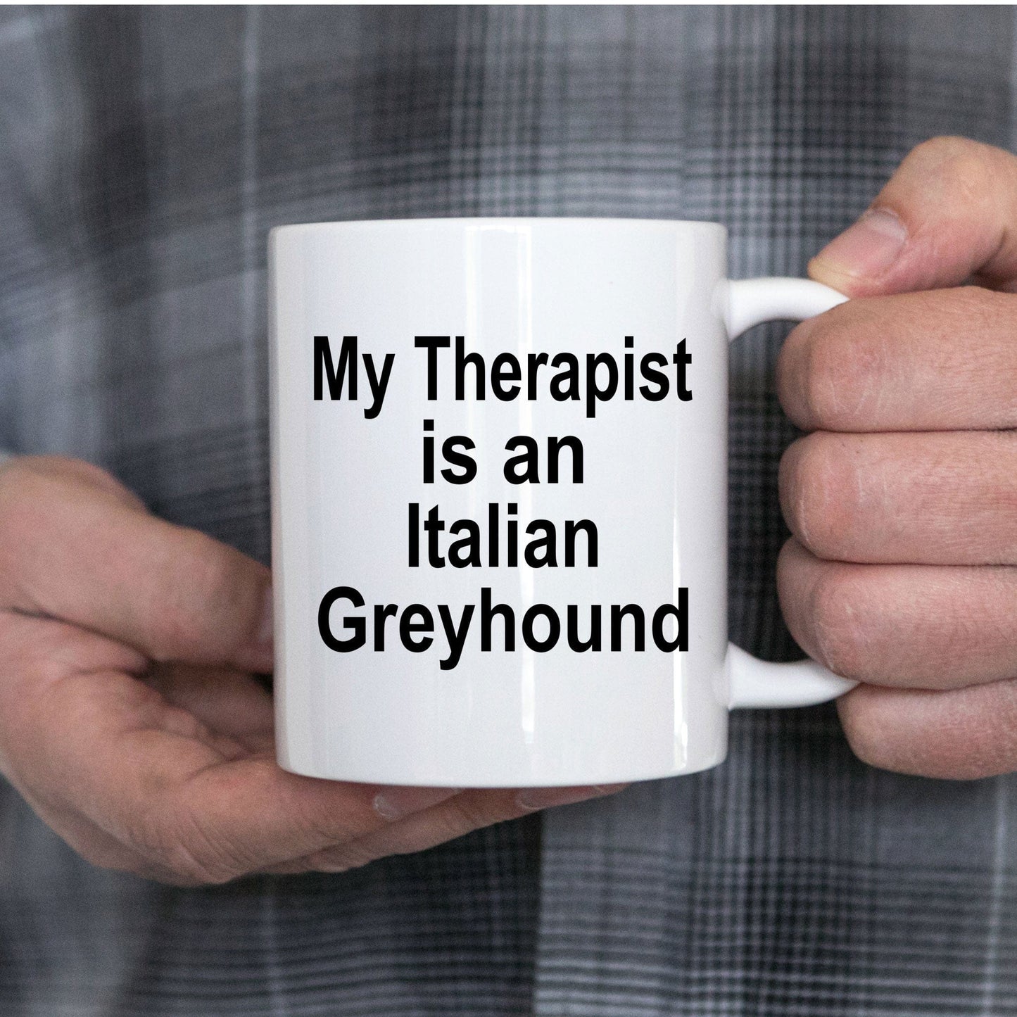 Italian Greyhound Dog Therapist Coffee Mug