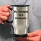 Hokkaido Dog Owner Lover Funny Gift Therapist Stainless Steel Insulated Travel Coffee Mug