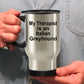 Italian Greyhound Dog Therapist Travel Coffee Mug
