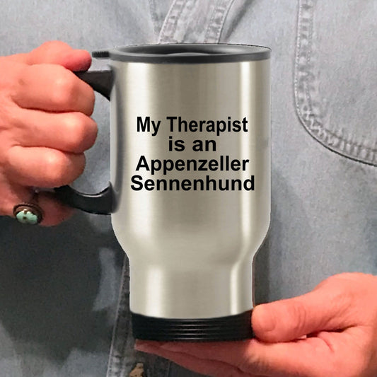 Appenzeller Sennenhund Dog Therapist Travel Coffee Mug