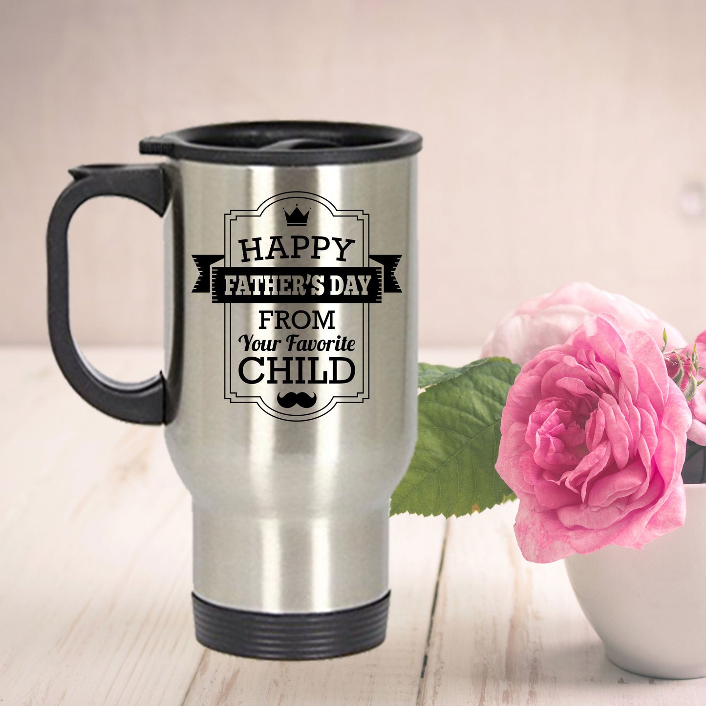 Funny Father's Day Travel Mug from Favorite Child