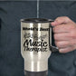Music Therapist World's Best Stainless Steel Travel Mug