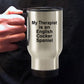 English Cocker Spaniel Dog Therapist Travel Mug