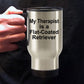 Flat-Coated Retriever Dog Therapist Travel Mug