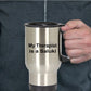 Saluki Dog Therapist Owner Lover Funny Gift Stainless Steel Insulated Travel Coffee Mug