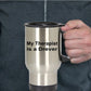 Drever Dog Owner Lover Funny Gift Therapist Stainless Steel Insulated Travel Coffee Mug
