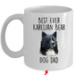 Best Ever Karelian Bear Dog Dad Ceramic Custom Coffee Mug