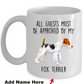 Funny Fox Terrier Ceramic Coffee Mug All Guests must be approved by my Dog