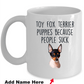 Toy Fox Terrier Puppies Because People Suck Coffee Mug