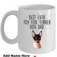 Toy Fox Terrier Dog Dad Coffee Mug