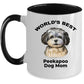 Peekapoo Best Dog Mom Coffee Mug
