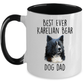 Best Ever Karelian Bear Dog Dad Ceramic Custom Coffee Mug