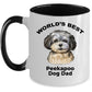 Peekapoo Best Dog Dad Coffee Mug