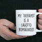 Lagotto Romagnolo Dog Owner Lover Funny Gift Therapist White Ceramic Coffee Mug