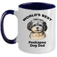 Peekapoo Best Dog Dad Coffee Mug