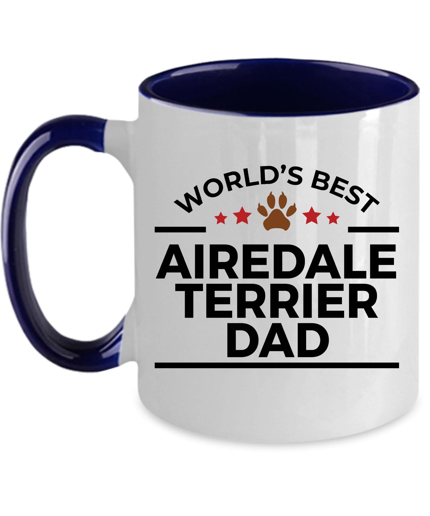 Airedale Terrier Dog Dad Coffee Mug