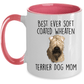 Best Ever Soft Coated Wheaten Terrier Dog Mom Ceramic Coffee Mug