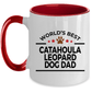 Catahoula Leopard Dog Best Dad Ceramic Coffee Mug