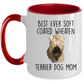 Best Ever Soft Coated Wheaten Terrier Dog Mom Ceramic Coffee Mug