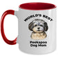 Peekapoo Best Dog Mom Coffee Mug