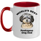 Peekapoo Best Dog Dad Coffee Mug