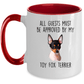 toy fox terrier coffee mug