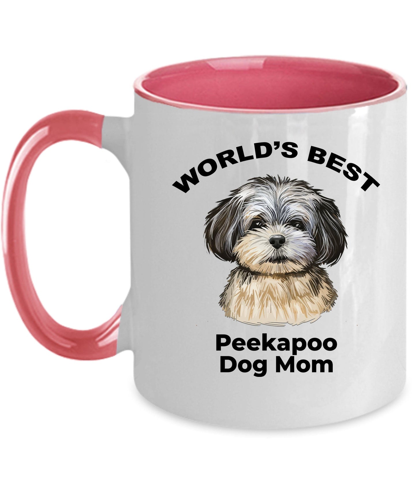 Peekapoo Best Dog Mom Coffee Mug