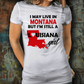 Live in Montana Still a Louisiana Girl Unisex T-shirt